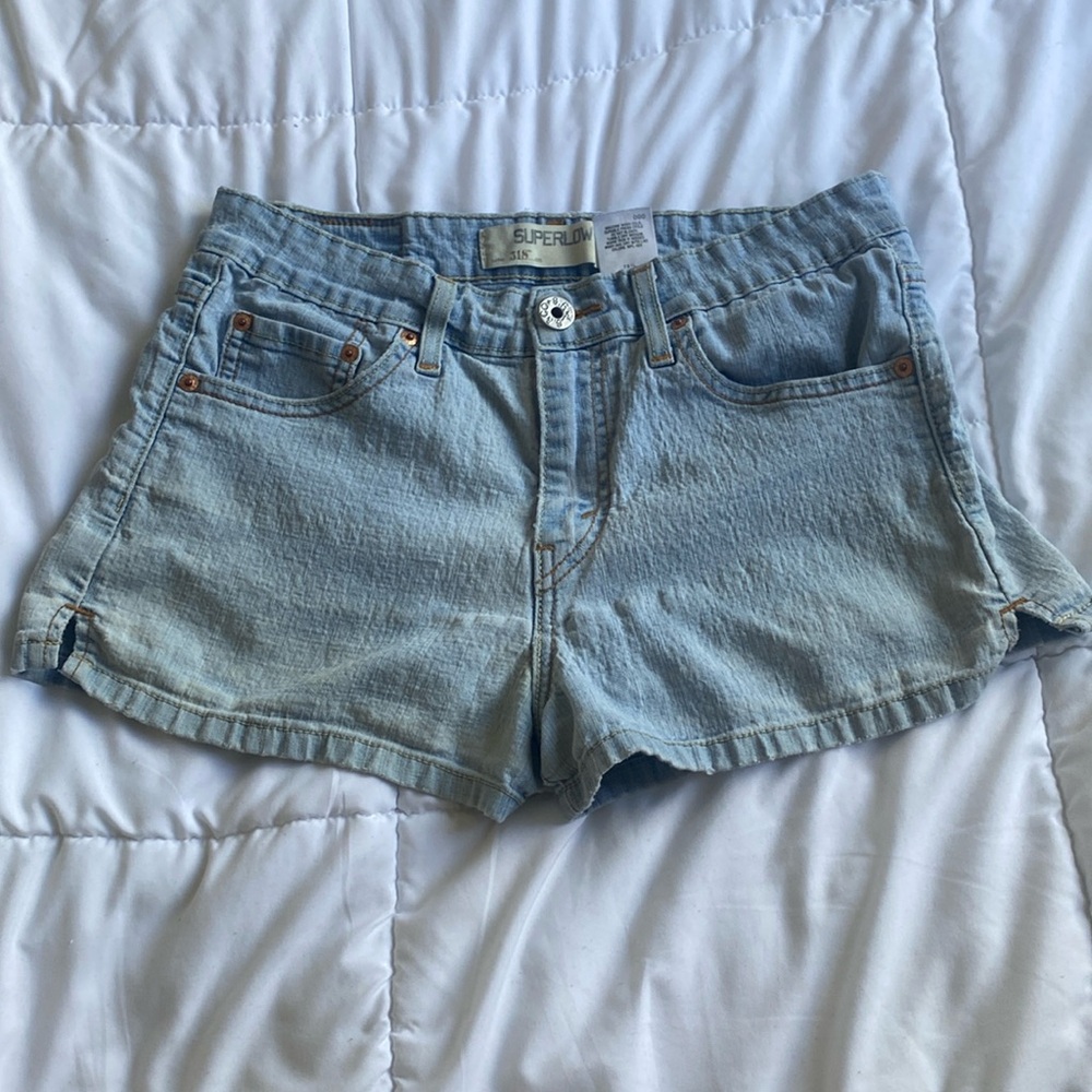Levi’s SuperLow 518 Jean Shorts